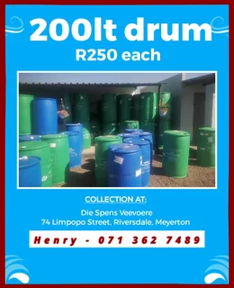 Get your hand on our top-quality drums for storing