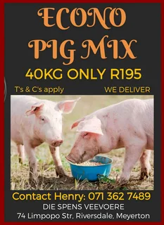 Pig mix econo 40kg Custom Mix Food For Your piggies
