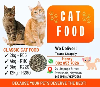 Spoil Your Feline Babies with our Classic Cat food