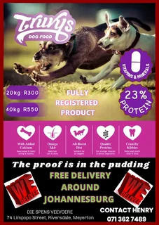 Spoil Your 4-Legged Babies with Truvy&#39;s Dog Food 20kg and 40kg available