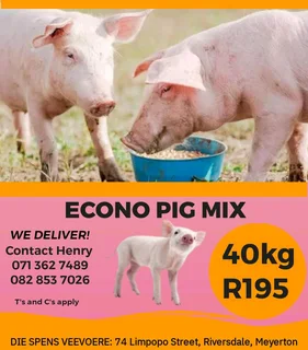 Pig Mix Econo 40kg Custom Mix Food For Your piggies