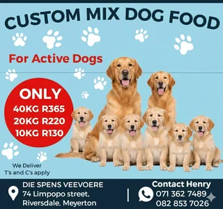 Spoil Your Furry Friend for Less with our Custom Mix Dog Food