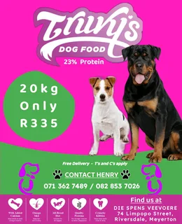 Spoil Your 4-Legged Babies with Truvy&#39;s Dog Food 20kg