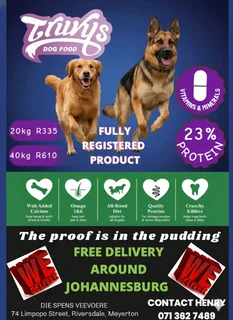 Spoil Your 4-Legged Babies with Truvy&#39;s Dog Food 20kg and 40kg available