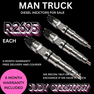 Man Truck Diesel Injectors for sale on service exchange or to recon