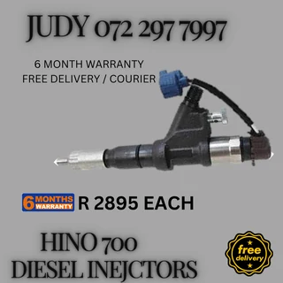 Hino 700 Diesel Injectors for sale on service exchange or to recon