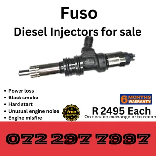 Fuso Diesel Injectors for sale on service exchange or to recon