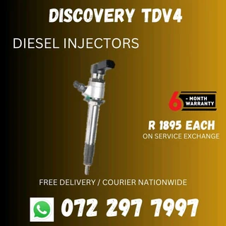 Discovery TDV4 Diesel Injectors for sale