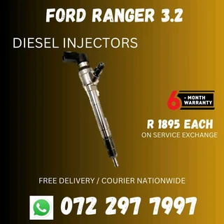 Ford Ranger 3.2 Diesel Injectors for sale