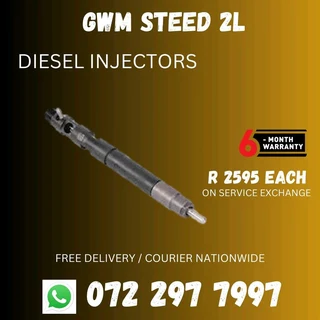 GWM Steed 2L Diesel Injectors for sale