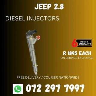 Jeep 2.8 Diesel Injectors for sale