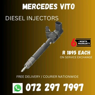 Mercedes Vito Diesel Injectors for sale