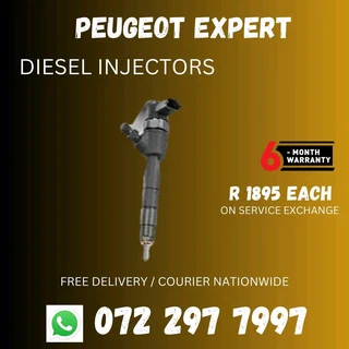 Peugeot Expert Diesel Injectors for sale