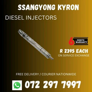 Ssangyong Kyron Diesel Injectors for sale