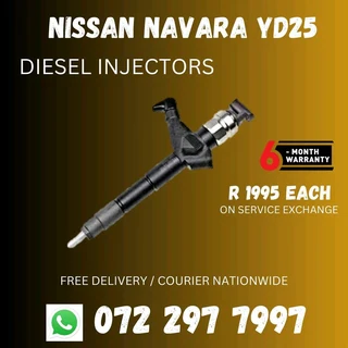Nissan Navara YD25 Diesel Injectors for sale