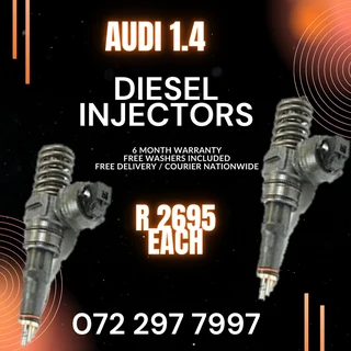 Audi 1.4 Diesel Injectors for sale on service exchange or to recon
