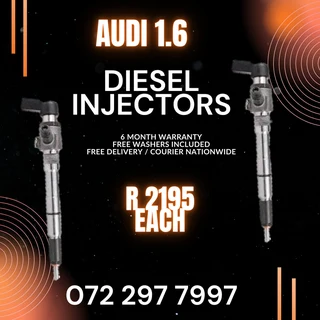 Audi 1.6 Diesel Injectors for sale on service exchange or to recon
