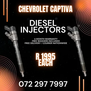 Chevrolet Captiva Diesel Injectors for sale on service exchange or to recon