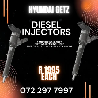 Hyundai Getz Diesel Injectors for sale on service exchange or to recon