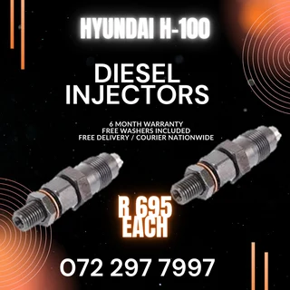 Hyundai H-100 Diesel Injectors for sale on service exchange or to recon