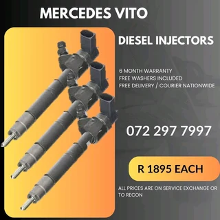 Mercedes Vito Diesel Injectors for sale
