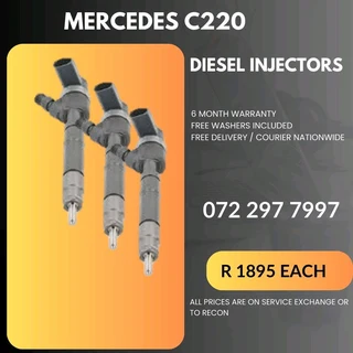 Mercedes C220 Diesel Injectors for sale