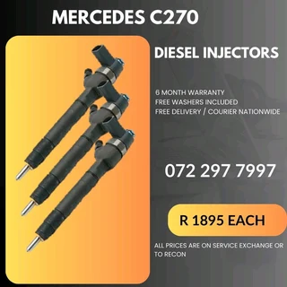 Mercedes C270 Diesel Injectors for sale