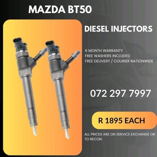 Mazda BT50 Diesel Injectors for sale