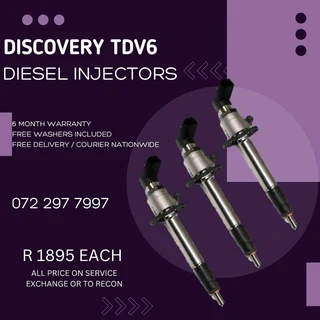 Discovery TDV6 Diesel Injectors for sale