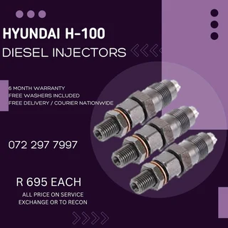Hyundai H-100 Diesel Injectors for sale