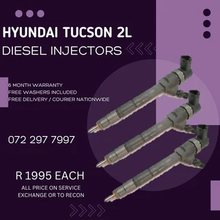 Hyundai Tucson 2L Diesel Injectors for sale
