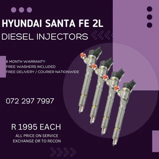 Hyundai Santa FE 2L Diesel Injectors for sale