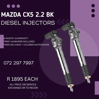 Mazda CX5 2.2 BK Diesel Injectors for sale