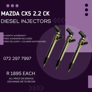 Mazda CX5 2.2 CK Diesel Injectors for sale
