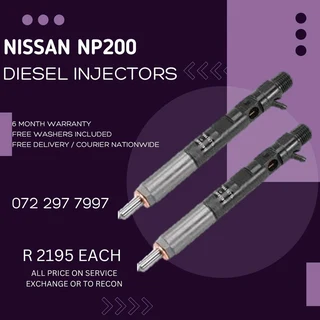 Nissan NP200 Diesel Injectors for sale