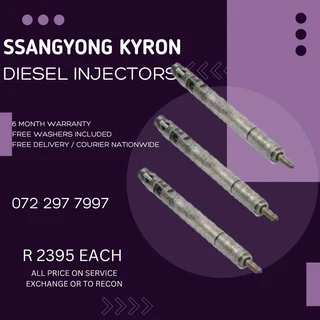 Ssangyony Kyron Diesel Injectors for sale