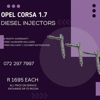 Opel Corsa 1.7 Diesel Injectors for sale