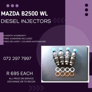 Mazda B2500 WL Diesel Injectors for sale