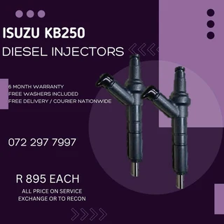 Isuzu KB250 Diesel Injectors for sale