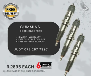 Cummins Diesel Injectors for sale on service exchange or to recon