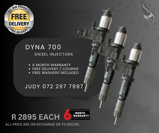 Dyna 700 Diesel Injectors for sale with a 6 month warranty