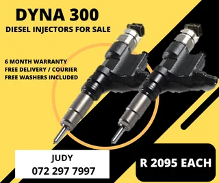Dyna 300 Diesel Injectors for sale on service exchange or to recon
