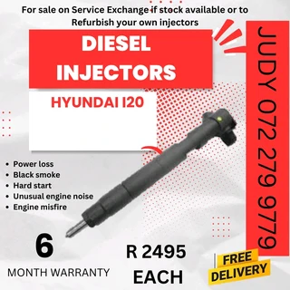 Hyundai I20 Diesel Injector for sale on service exchange or to recon