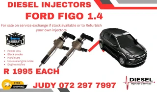 Ford Figo 1.4 Diesel Injector for sale on service exchange or to recon