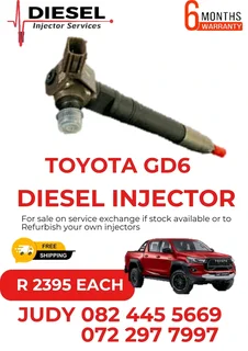 Toyota GD6 Diesel Injector