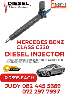 Mercedes Benz Class C220 Diesel Injector