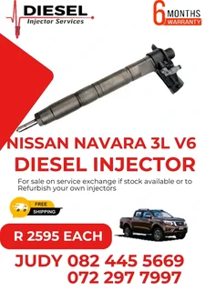 Nissan Navara 3L V6 Diesel Injector