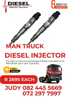 MAN Truck Diesel Injector