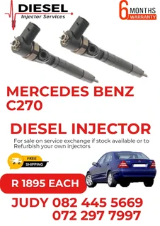 Mercedes Benz C270 Diesel injector