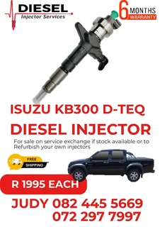 Isuzu KB300 D-TEQ Diesel Injector